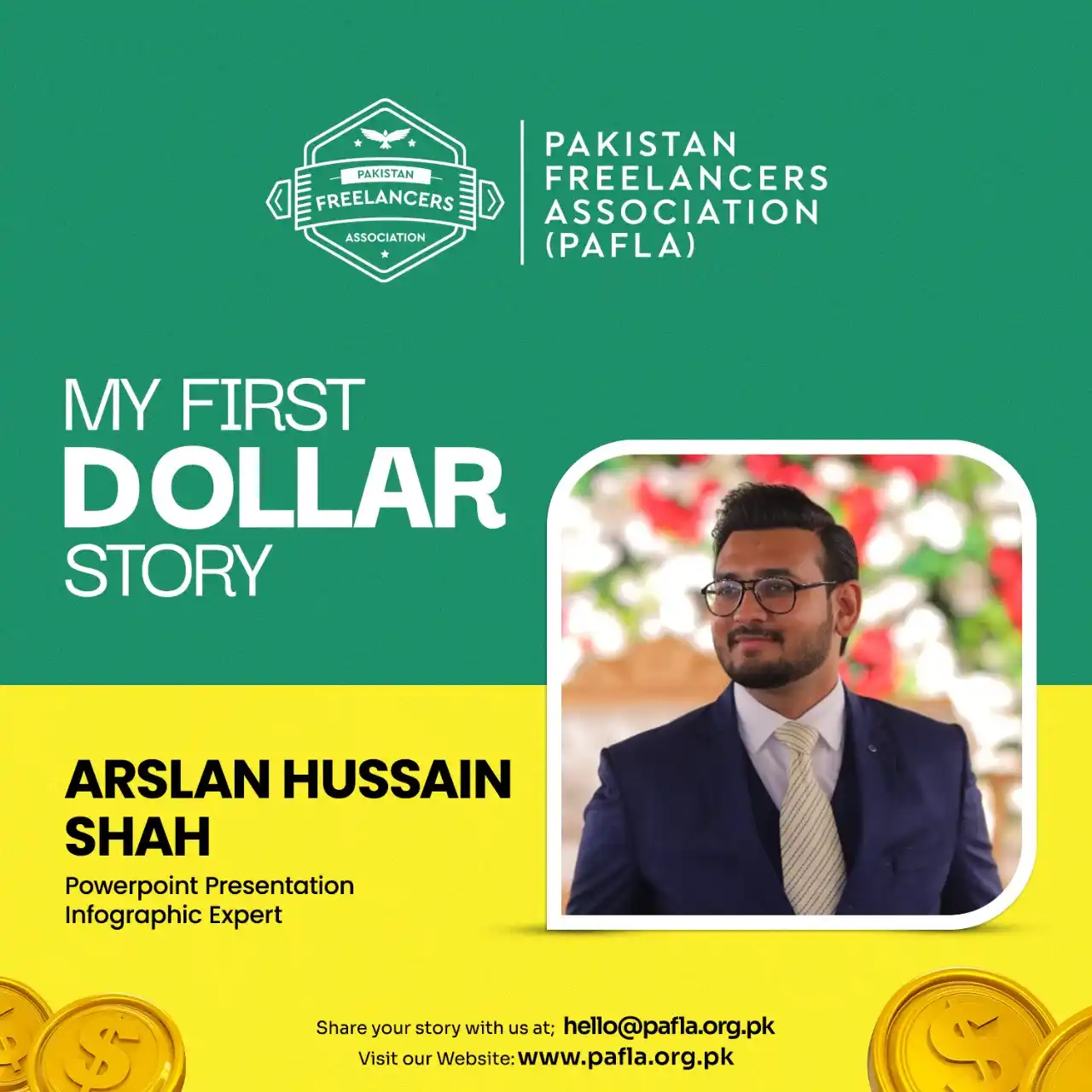 Image from PAFLA - Pakistan Freelancers Association: From COVID struggles to creative success, it all began with a $5 proje...