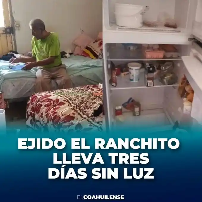 Image from El Coahuilense Noticias: Habitantes del ejido El Ranchito, en Torreón, han reportado que llevan...