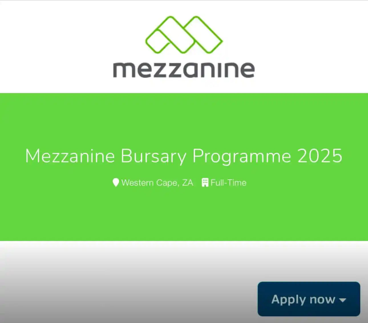 Image from Get Employed with GILEJoBs.co.za: LAST CHANCE to apply for Mezzanine Ware’s Computer Science Bursaries 2...
