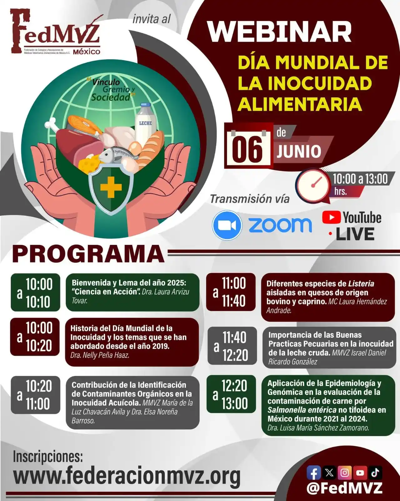 Image from FedMVZ: Nos vemos HOY en punto de las 10:00 am en el webinar por motivo del <a...