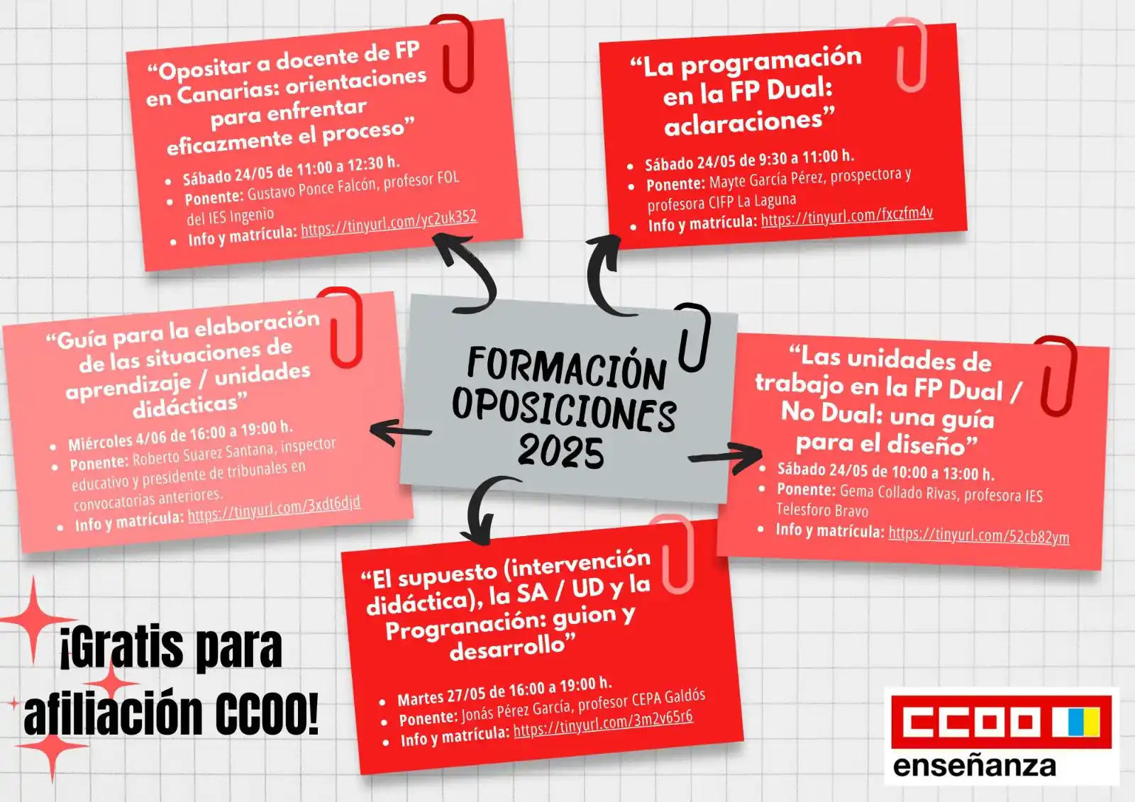 CCOO Enseñanza Canarias post