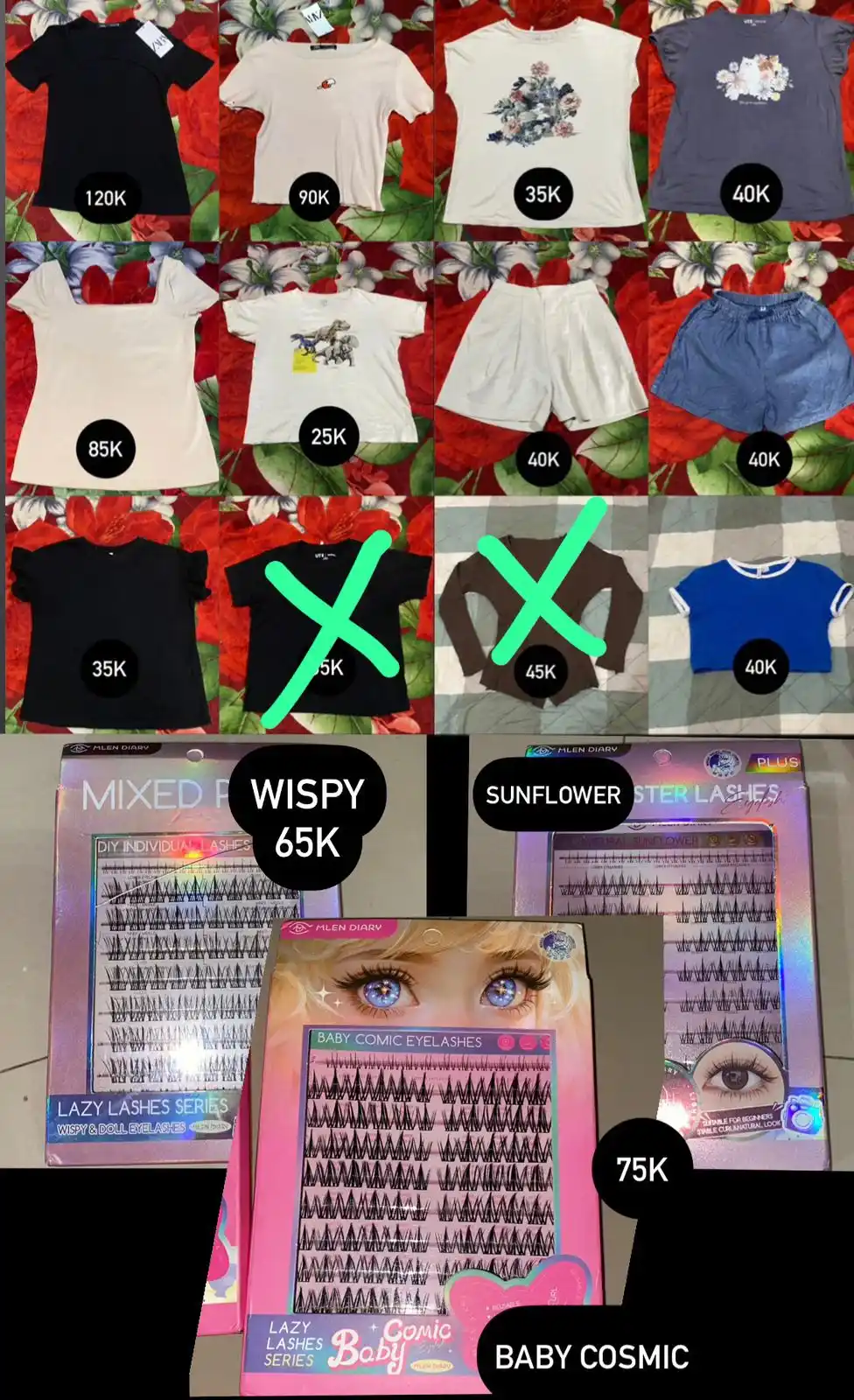 Image from DINIFESS 🐚: *PAID PROMOTE‼️* hai peeps!! bantu aku habisin lemari yuk, mostly uni...