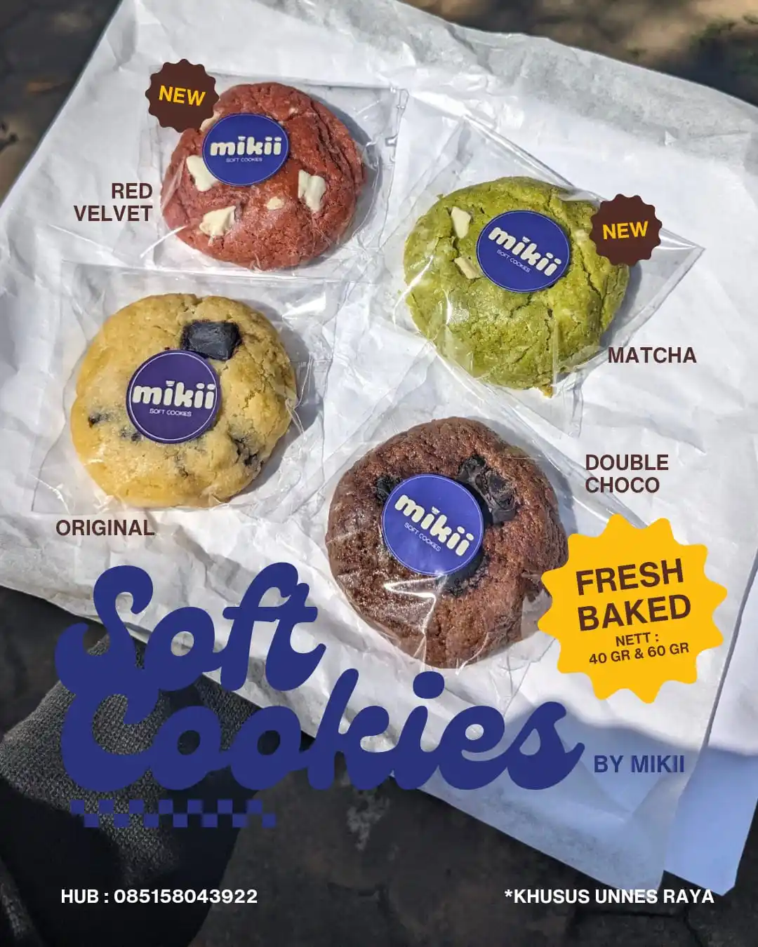 Image from DINIFESS 🐚: *PAID PROMOTE‼️*  🍪 Soft Cookies by Mikii — Fresh Baked & Bikin Nagih...