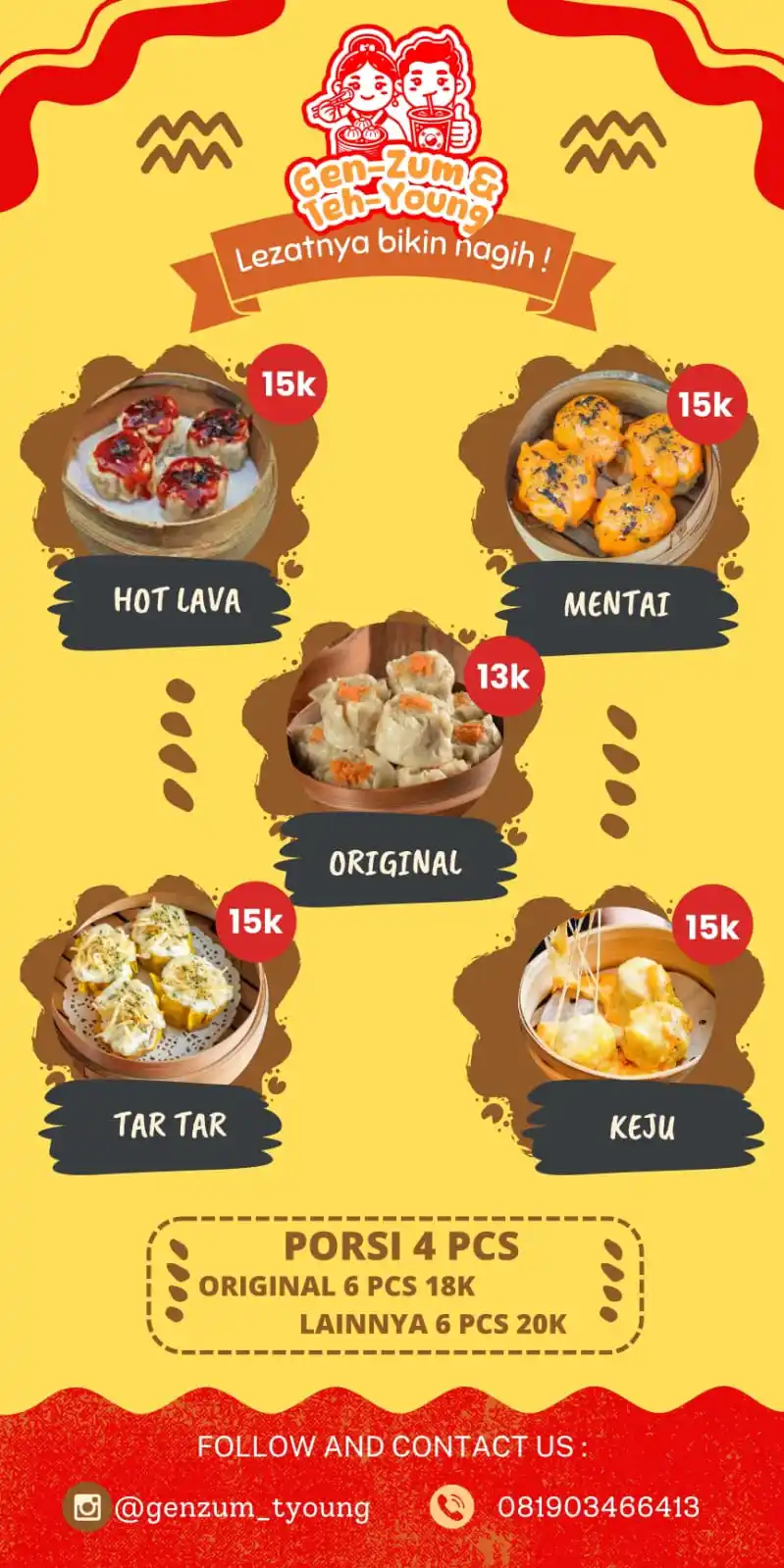 Image from DINIFESS 🐚: *PAID PROMOTE‼️* Yuuuu yang pengen dimsum yummy dijamin nagih 🤤🤤 Ad...