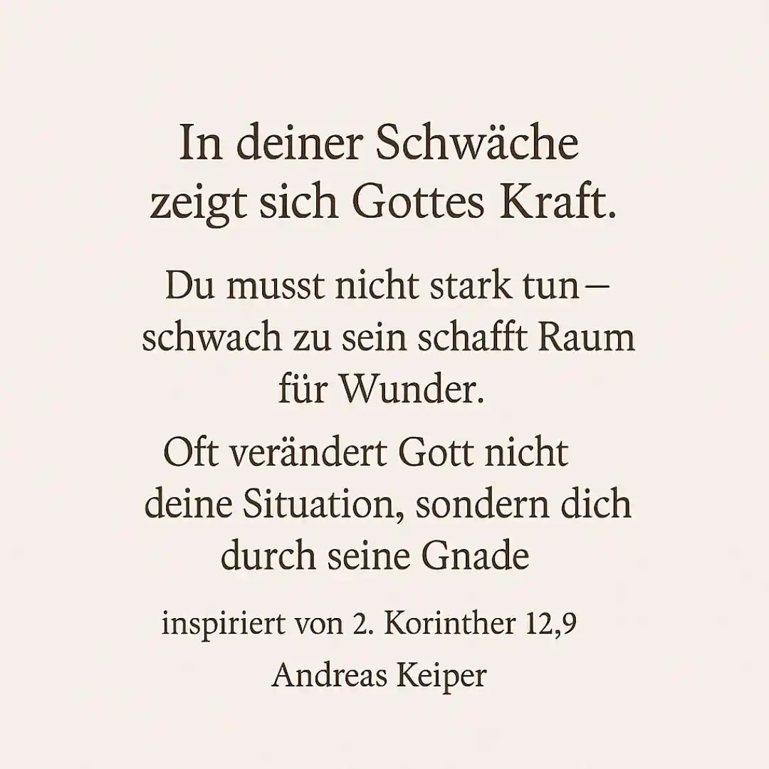 Image from Tägliche „Glaubensimpulse to go“ mit Andreas Keiper: Schwierigkeiten und Schmerzen gehören zum Leben leider dazu … Das ist...