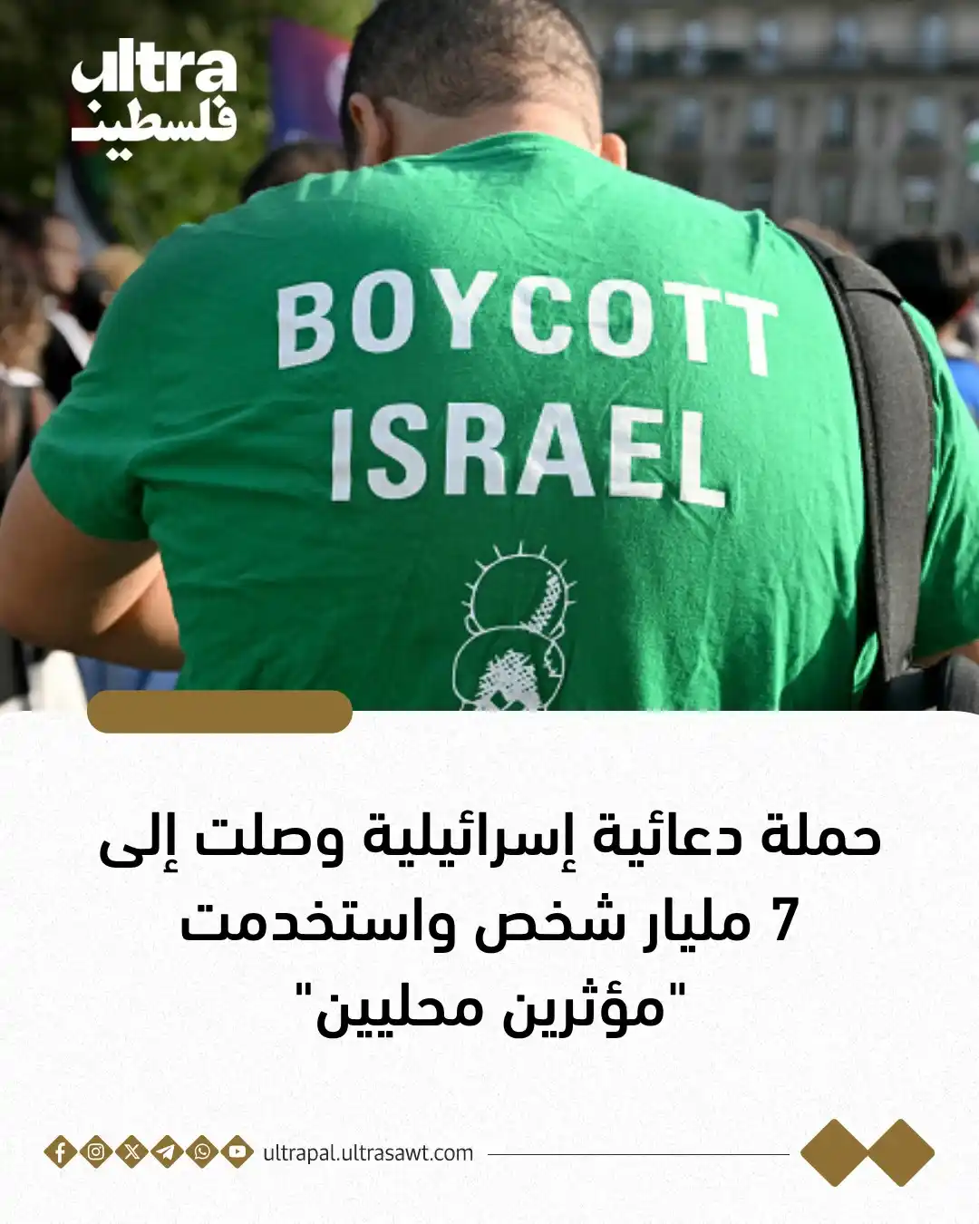 Image from الترا فلسطين | Ultra Palestine: ⭕️تقرير لقناة الكنيست الإسرائيلي يكشف أن إسرائيل ضخت 545 مليون شيكل في...