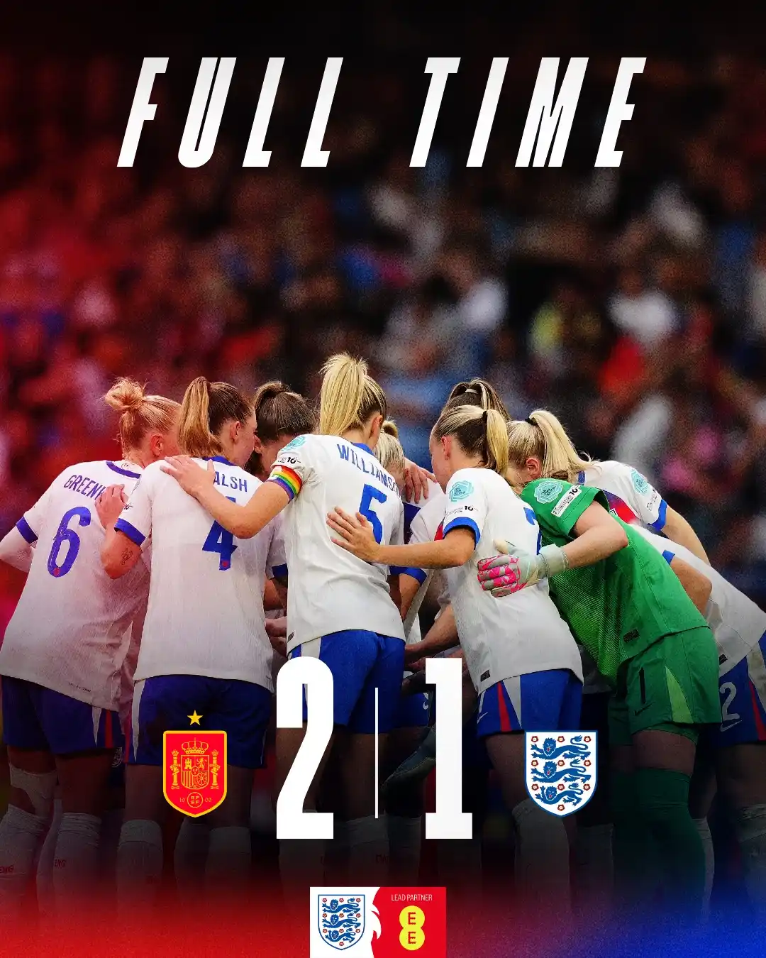 Image from Lionesses: A battle out in Spain but it ends in defeat for the Lionesses. Anothe...