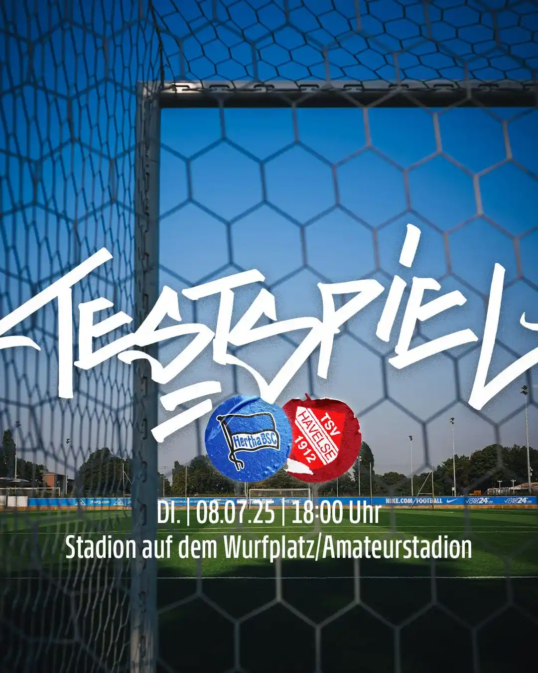 Image from Hertha BSC 💙🤍: Am 8. Juli empfangen wir den Drittliga-Aufsteiger TSV Havelse zum Test...