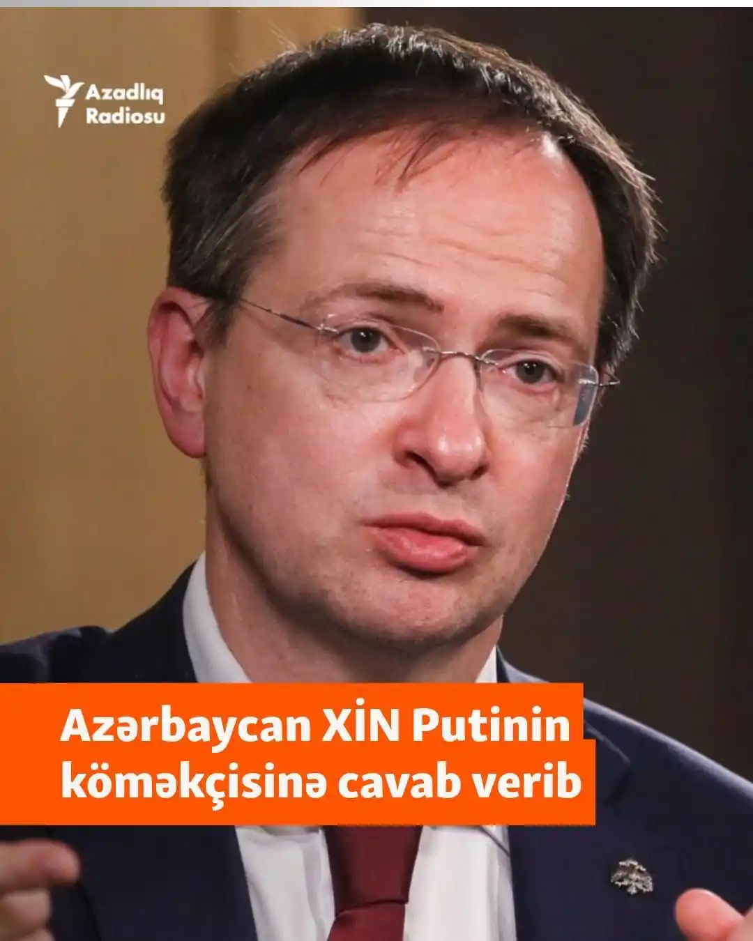 Image from AzadliqRadiosu: Azərbaycan Xarici İşlər Nazirliyi (XİN) iyunun 9-da Rusiya prezidentin...