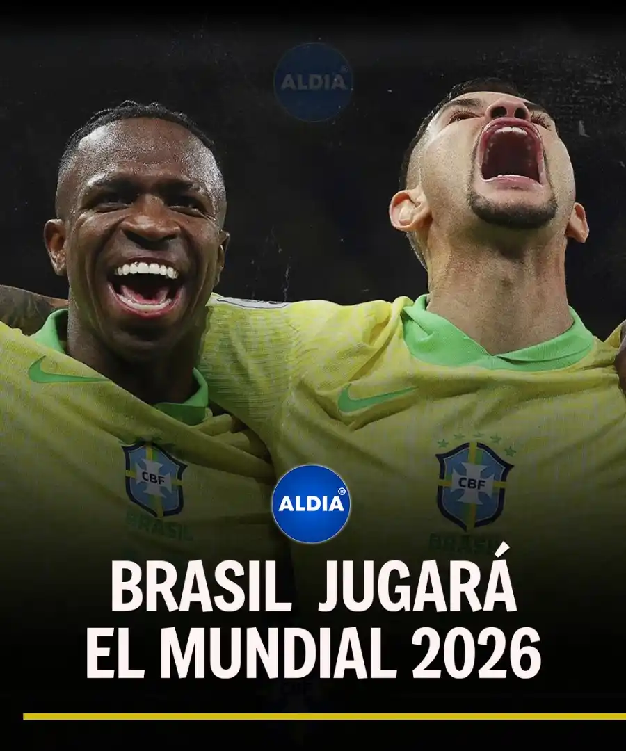 Image from ALDIA: ¡Brasil sella su pasaje al Mundial 2026! 🇧🇷⚽️ ¡No es una sorpresa, p...