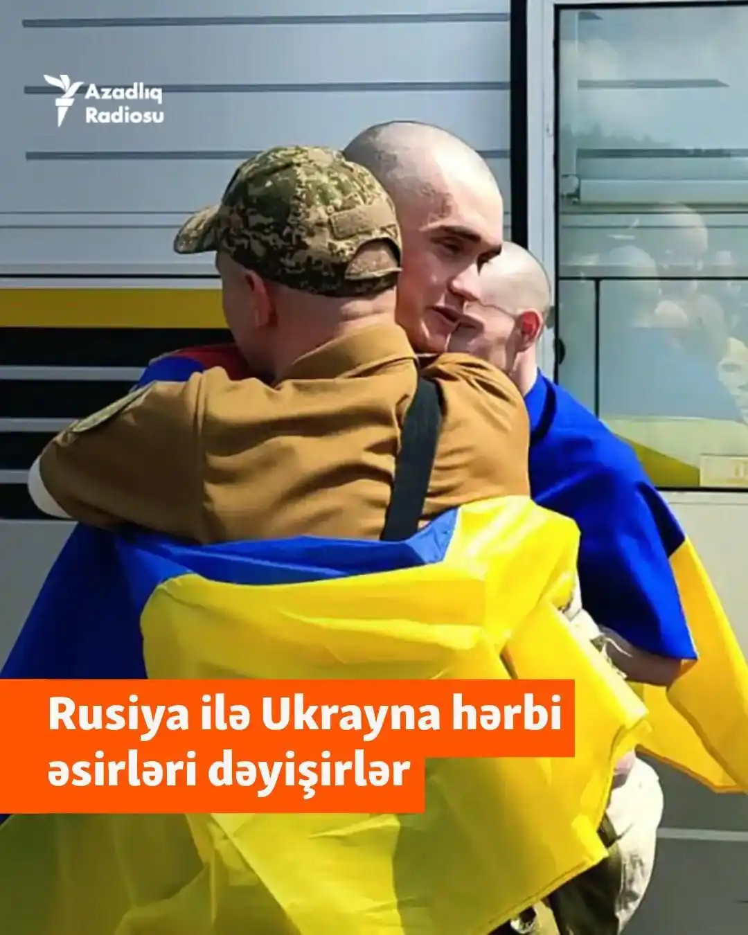 Image from AzadliqRadiosu: Bu gün, iyunun 9-da Rusiya və Ukrayna arasında yaşı 25-dən aşağı və ağ...