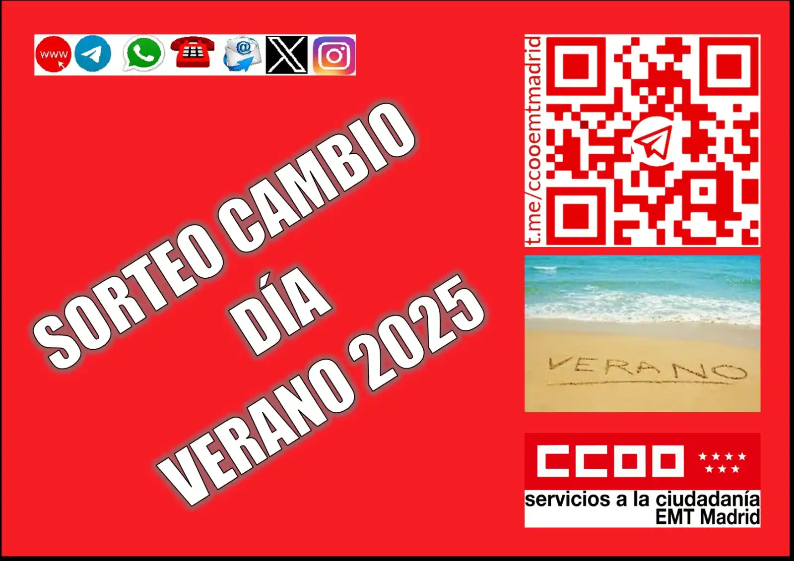 CCOO-EMT MADRID post