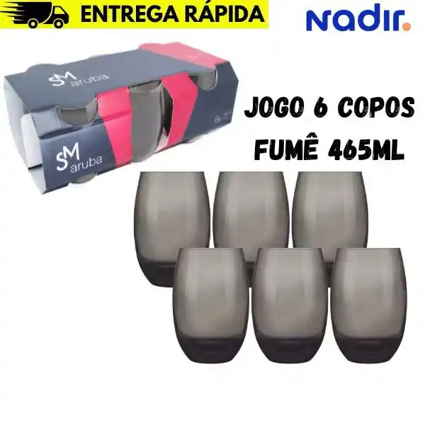 Image from Enxoval de Casa Nova 🛍️: *CORREEE E APROVEITAAA* AGORA VOCÊ LEVA ‼️ Jogo De Copos De Vidro Com...