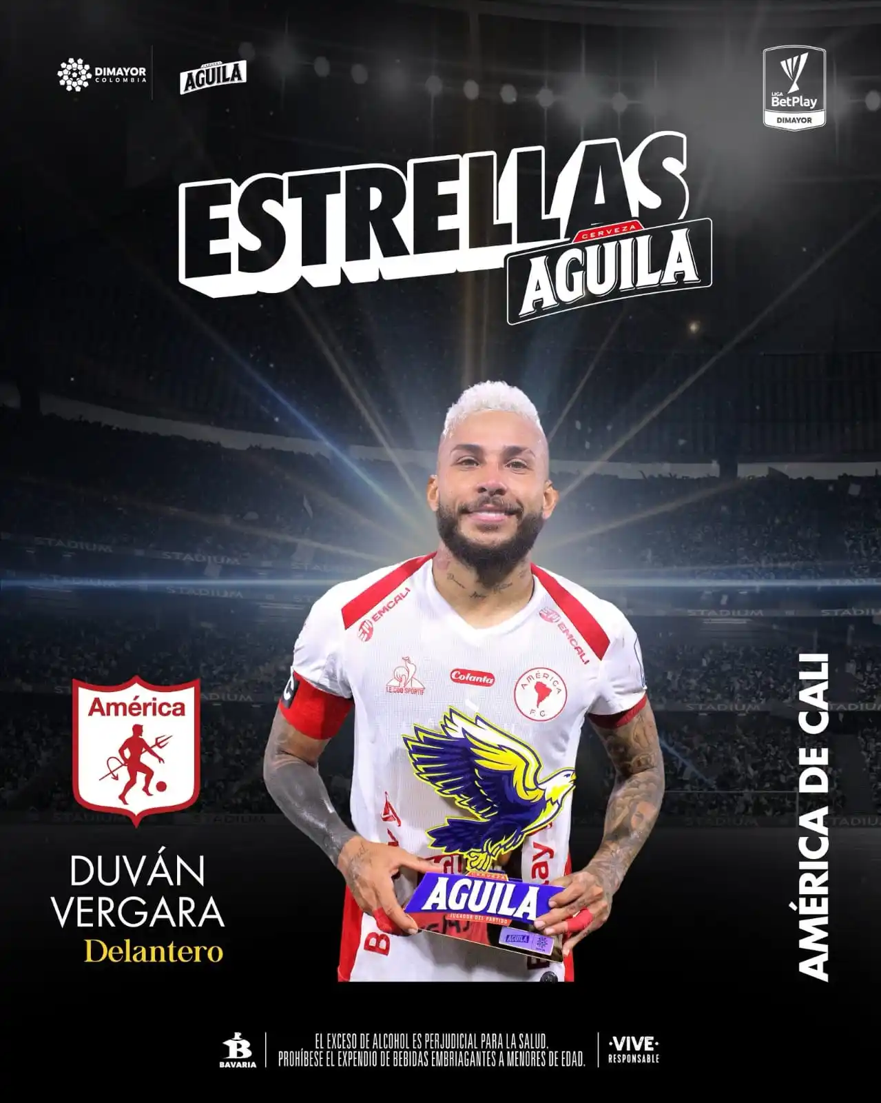 Image from La Banda Del Diablo 1927: 👹 ¡Duván Vergara de @AmericadeCali es nuestra <a class="text-blue-500...