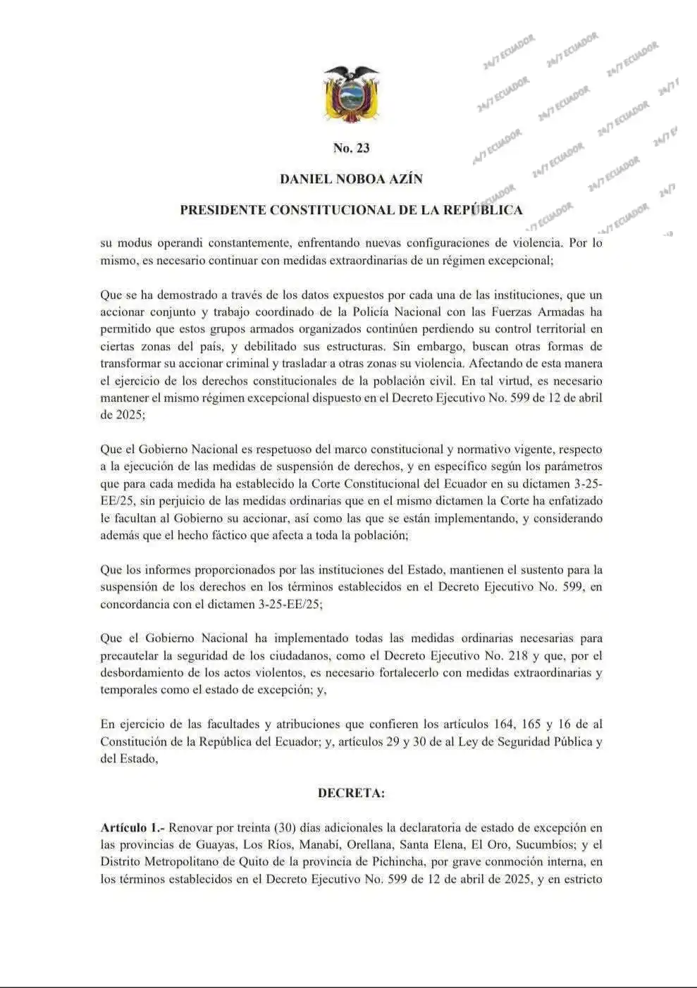 Image from 24-7 ECUADOR 2: 💢<a class="text-blue-500 hover:underline cursor-pointer" href="/hasht...