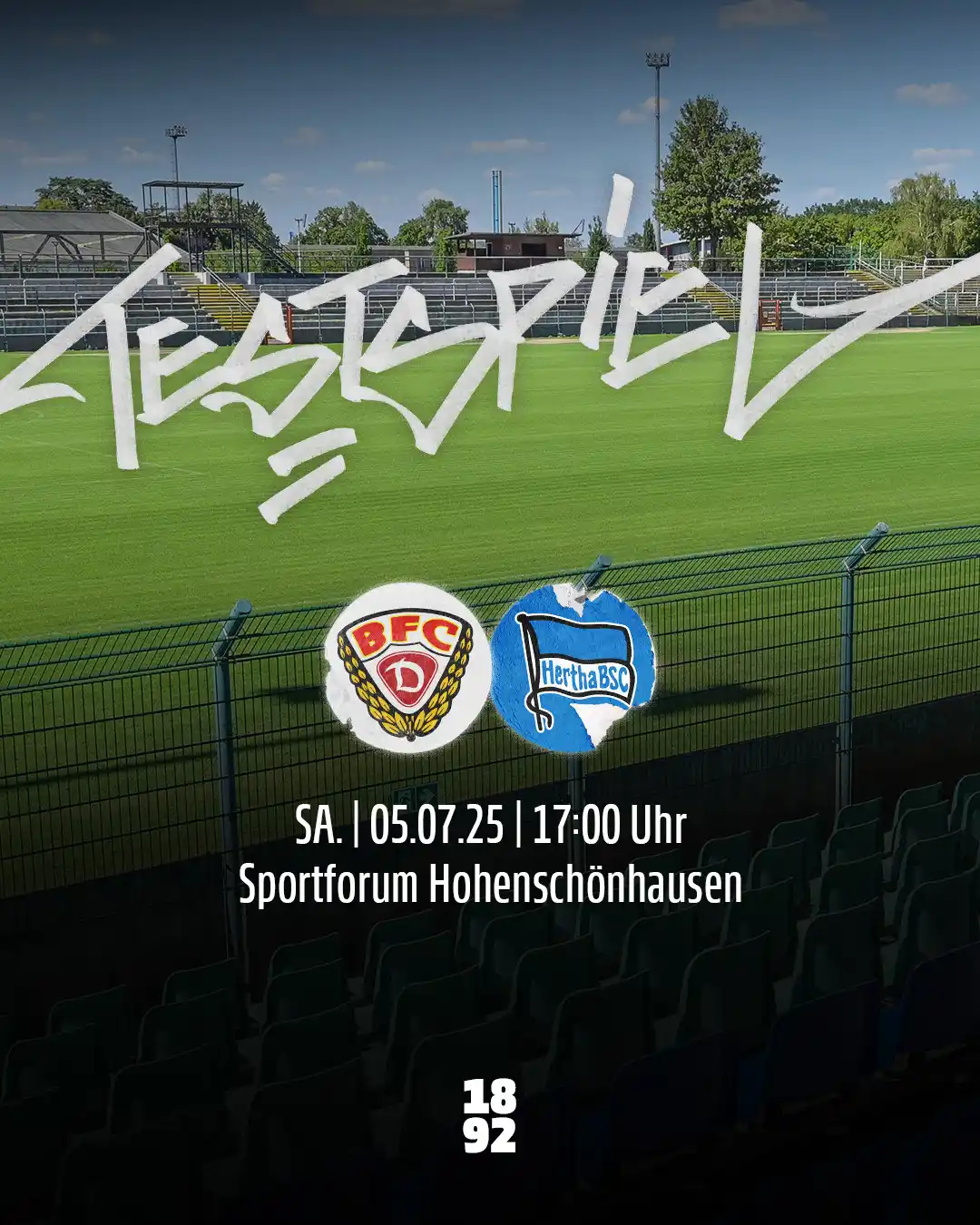 Image from Hertha BSC 💙🤍: Ein weiterer Termin für die Sommerplanung! 📆 Am 5. Juli geht's für un...
