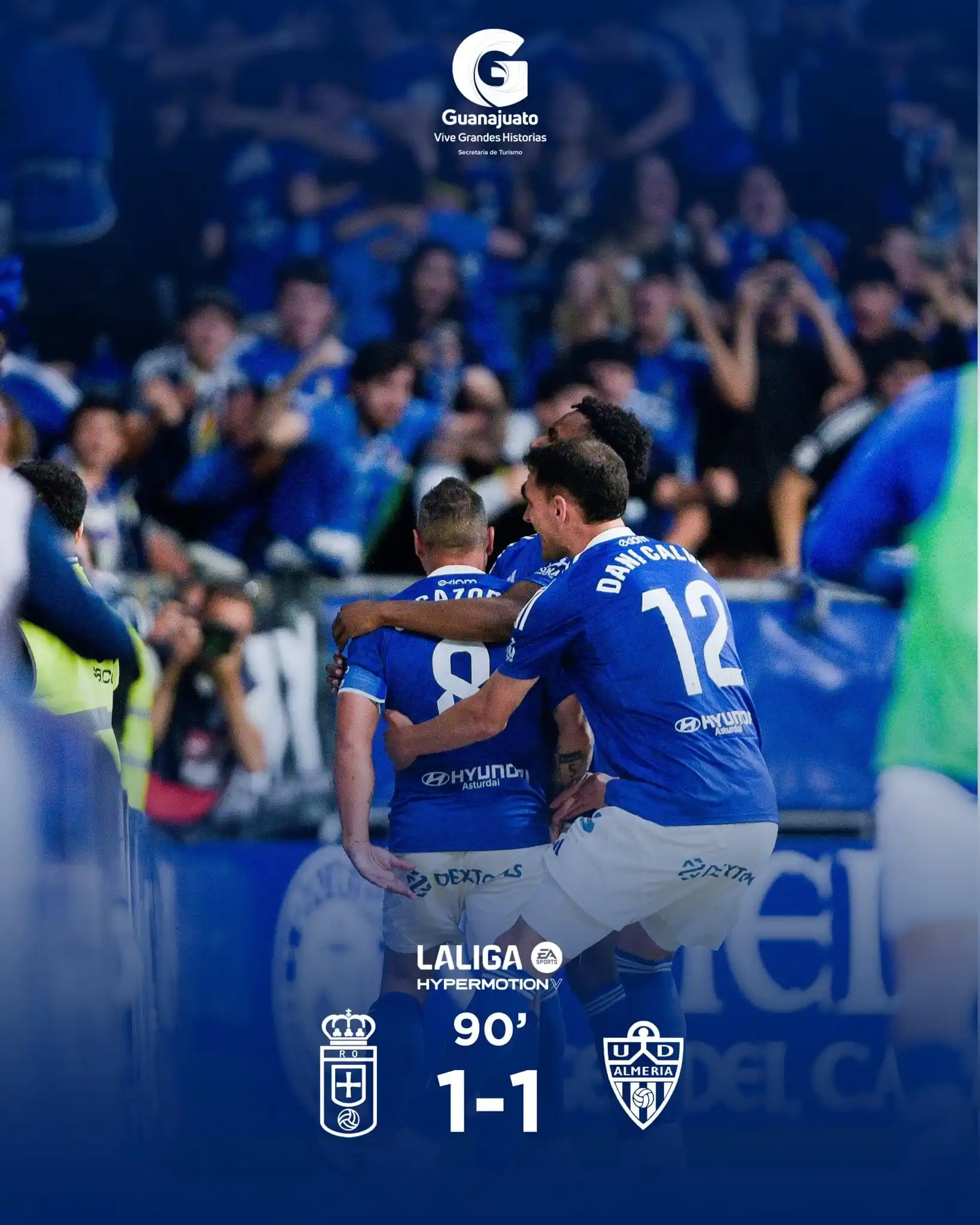 Image from Real Oviedo: ⏹️ ¡𝐄𝐒𝐓𝐀𝐌𝐎𝐒 𝐄𝐍 𝐋𝐀 𝐅𝐈𝐍𝐀𝐋 𝐃𝐄 𝐏𝐋𝐀𝐘𝐎𝐅𝐅!   <a clas...
