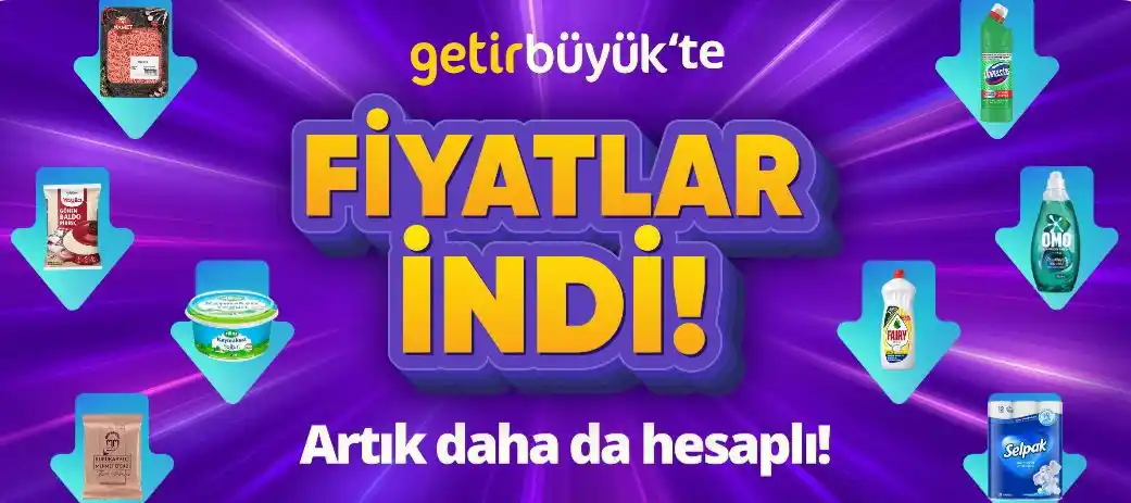 Image from Publicis GO: 📢 Günün Kampanyaları ⭐️ GetirBüyük 📍CPS 🔗 Link: * Meyve Sebze ve ...