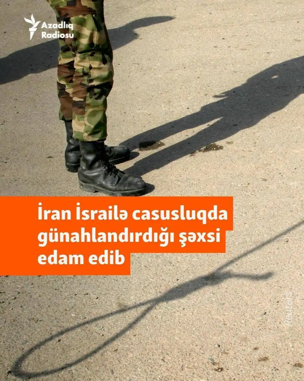 Image from AzadliqRadiosu: İranda "İsrail üçün casusluq"da ittiham olunan Pedram Mədəni edam olun...