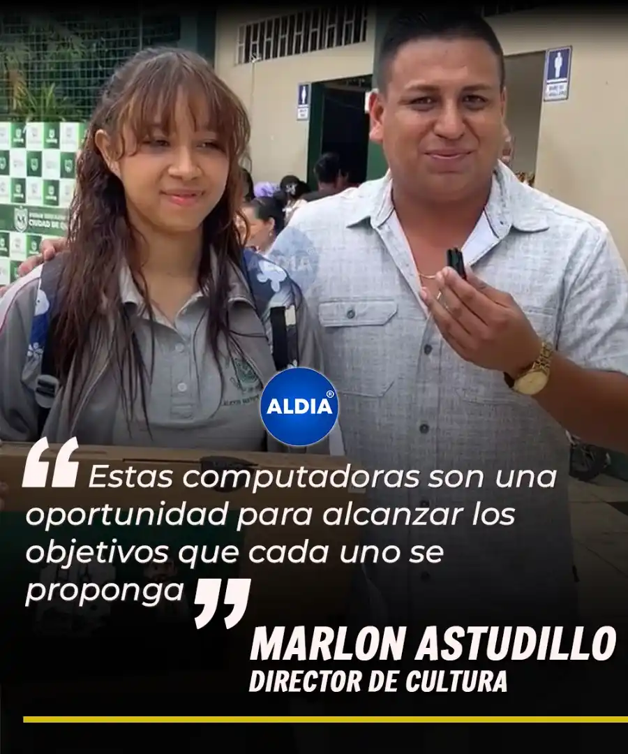 Image from ALDIA: 🥰Les contamos todo sobre la entrega de las computadoras en las Unidad...