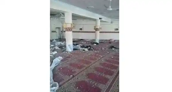 Image from الصحوة نت: *مقتل وإصابة 12 شخصا برصاص مسلح داخل مسجد برداع* الصحوة نت - متابعا...