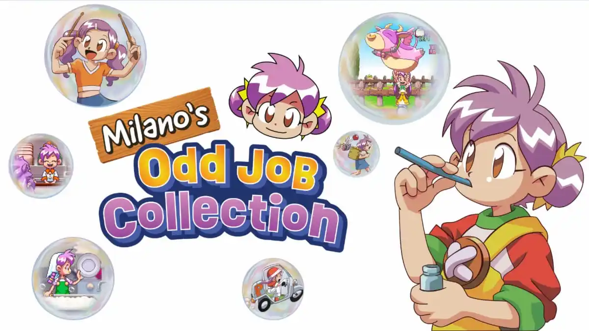 Image from NintendoBoy: XSEED Games anuncia Milano’s Odd Job Collection para o Switch — Um cha...
