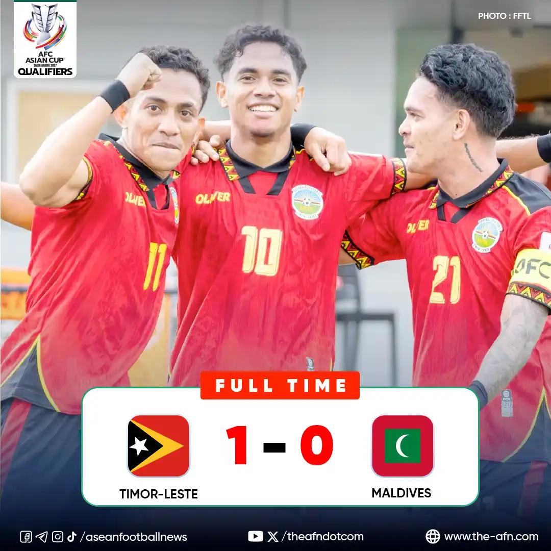 Image from ASEAN Football News: AFC Asian Cup Saudi Arabia 2027 Qualifiers Group A | Matchday 2 FT: Ti...