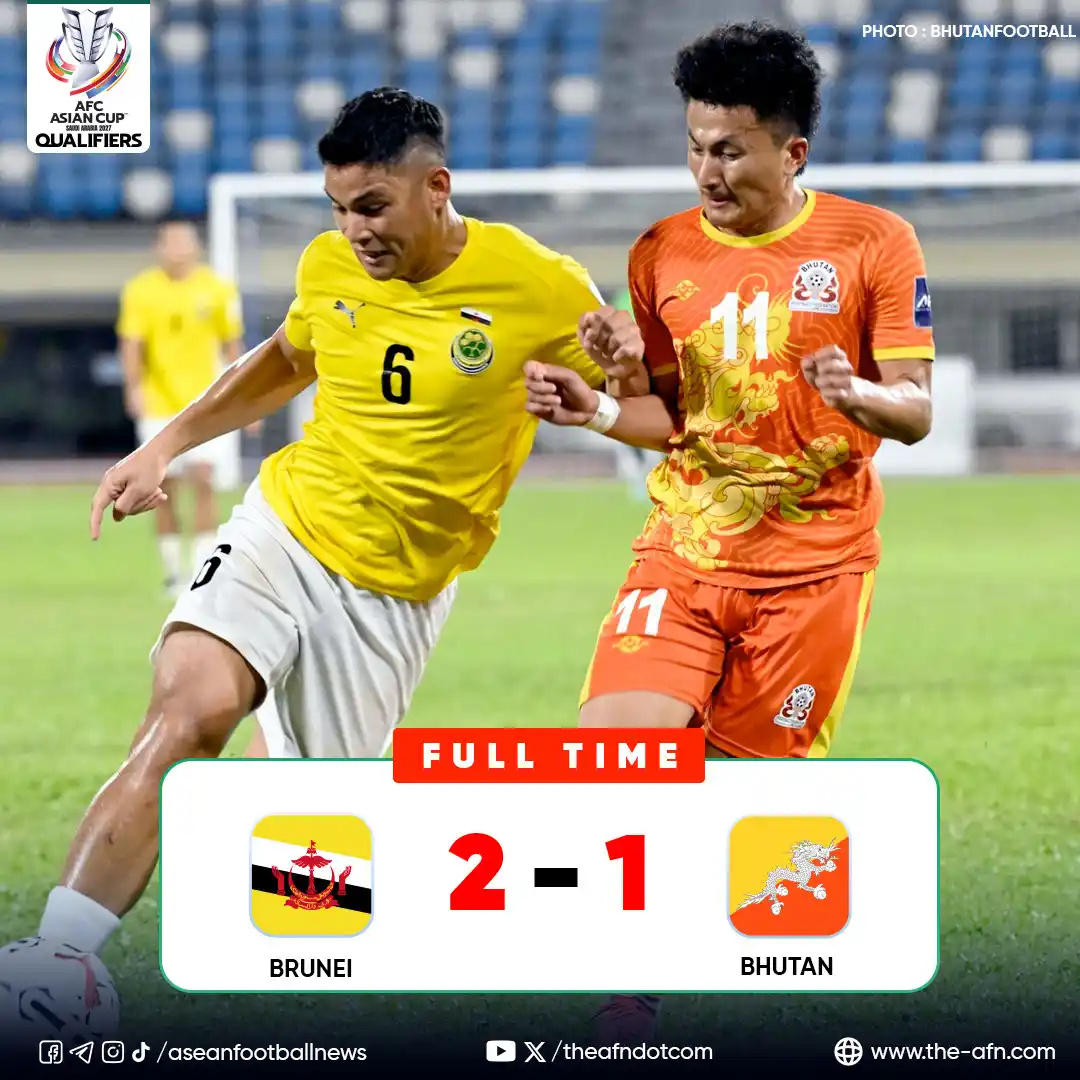 Image from ASEAN Football News: AFC Asian Cup Saudi Arabia 2027 Qualifiers Group B | Matchday 2 FT: Br...