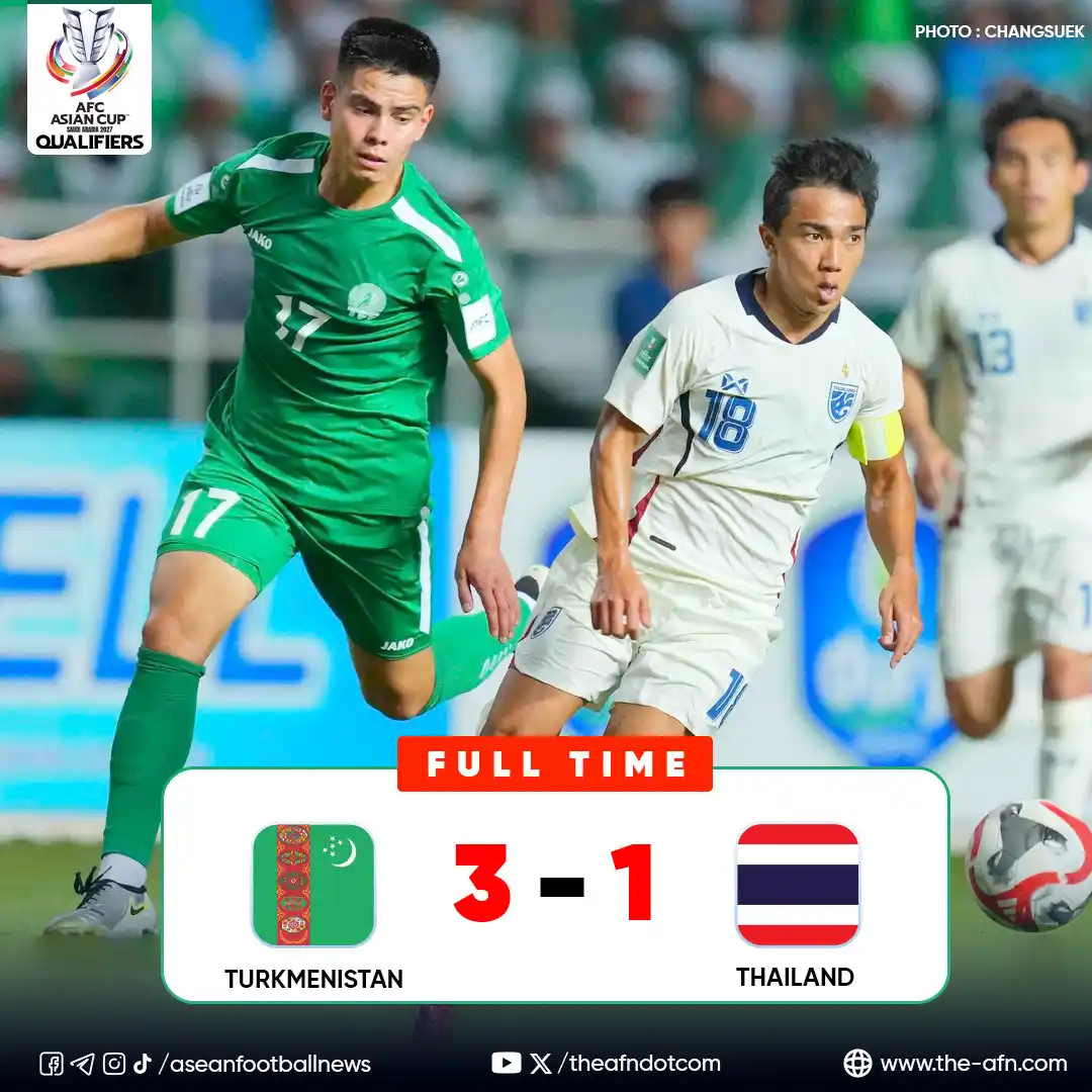 Image from ASEAN Football News: AFC Asian Cup Saudi Arabia 2027 Qualifiers Group D | Matchday 2 FT: Tu...