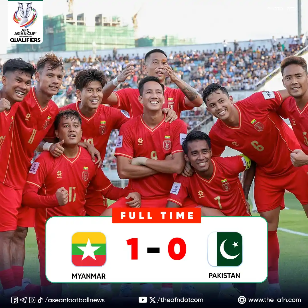 Image from ASEAN Football News: AFC Asian Cup Saudi Arabia 2027 Qualifiers Group E | Matchday 2 FT: My...