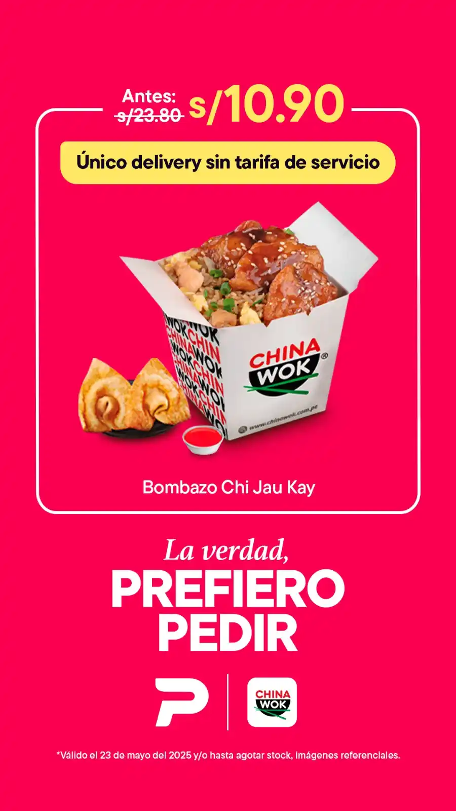 PedidosYa Perú post