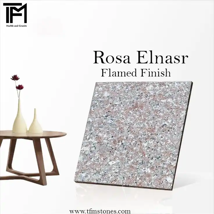 Image from TFM Stones Marble And Granite: Choose Rosa Elnasr Egyptian Granite flamed finish for a natural, styli...