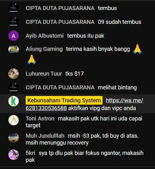 Image from Kebunsaham SUCCESS stories para Member VIP: CUAN +70 PIP pagi ini...