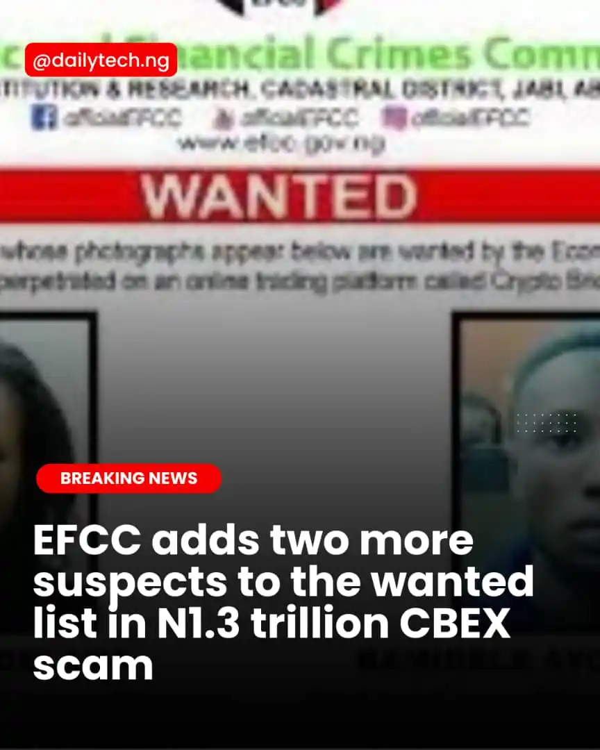 Image from Daily Tech Nigeria: Folashade Odelana and Bamidele Ayodele Abiodun are now sought by the E...