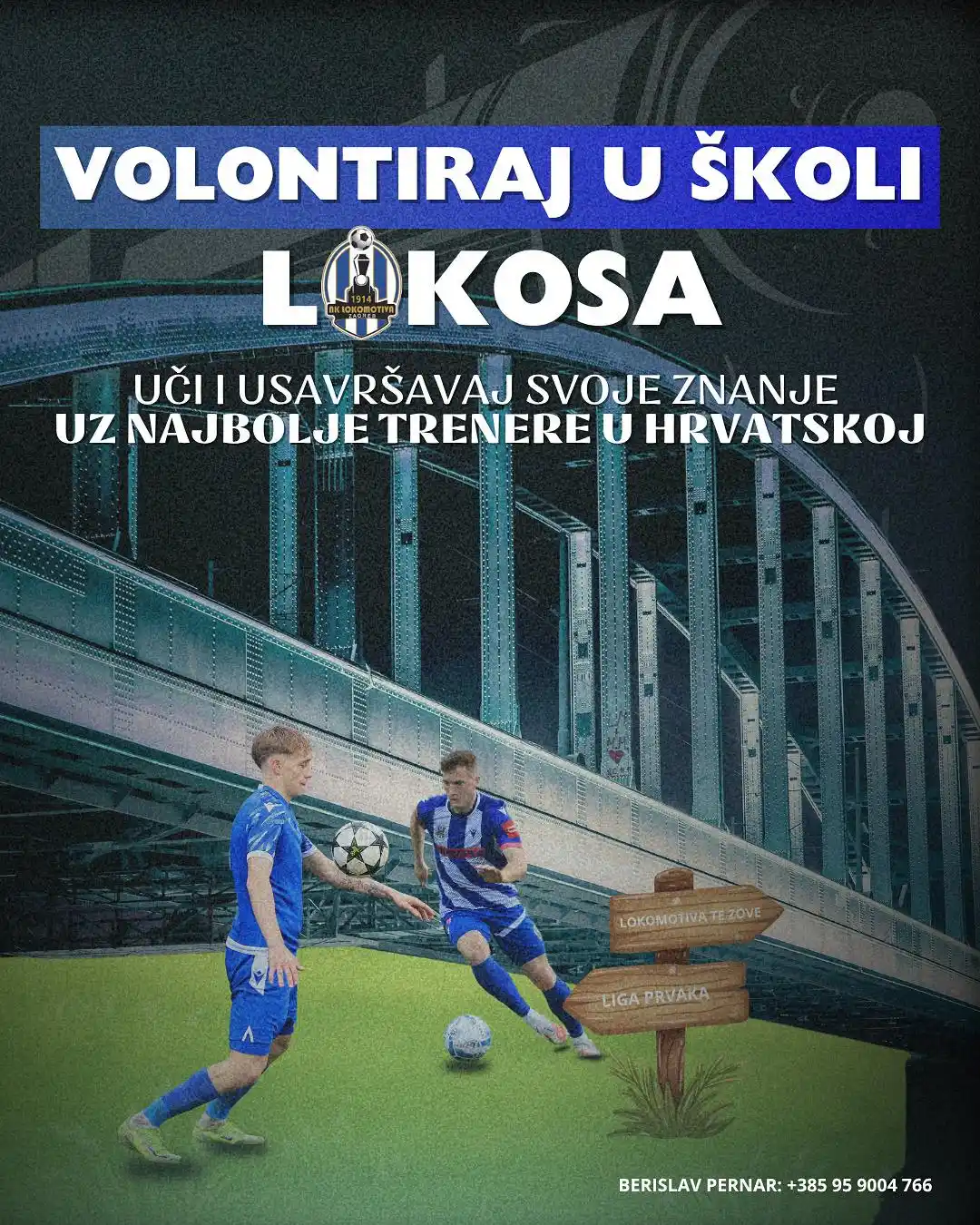 Image from NK Lokomotiva: NK Lokomotiva traži trenere volontere - pozivamo sve studente KIF-a ka...