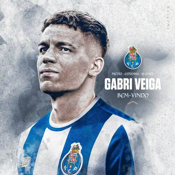 Image from Tiempo de Juego COPE: 🚨 OFICIAL ✍️ Gabri Veiga firma por el @FCPorto hasta 2030...
