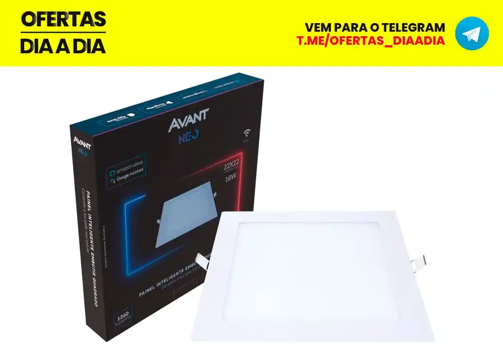 Image from Ofertas do Dia a Dia: *Painel Plafon Smart de Led* via Amazon🇧🇷 De ~R$102~ por *R$79 + fr...