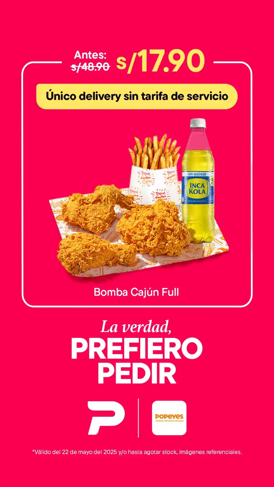 PedidosYa Perú post