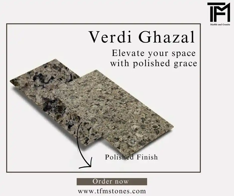Image from TFM Stones Marble And Granite: Shine with sophistication shine with Verdi Ghazal Egyptian Granite pol...
