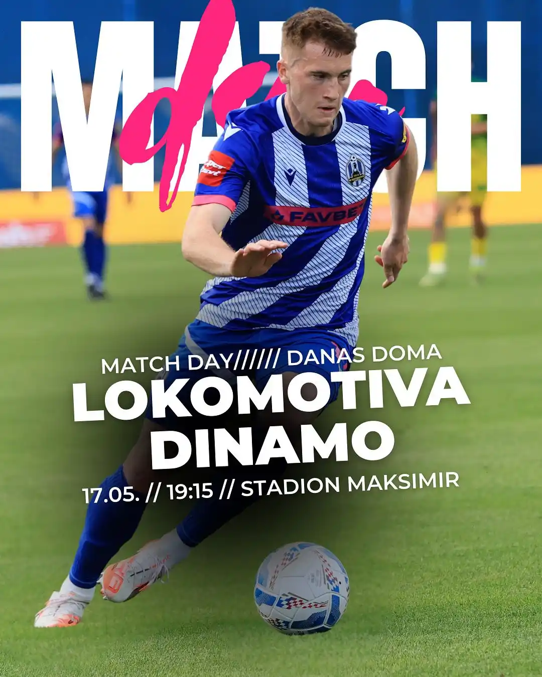 Image from NK Lokomotiva: Subota, 15 °C 🟰idealna kombinacija za dolazak na Maksimir ❗️ Online ...