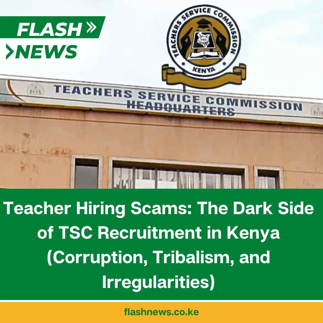 Image from Teachers Updates: *Teacher Hiring Scams: The Dark Side of Recruitment in Kenya (Corrupti...