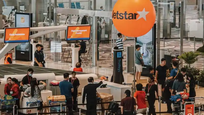 Image from CNA: "Very confused": Some Jetstar Asia customers frustrated by airline's l...