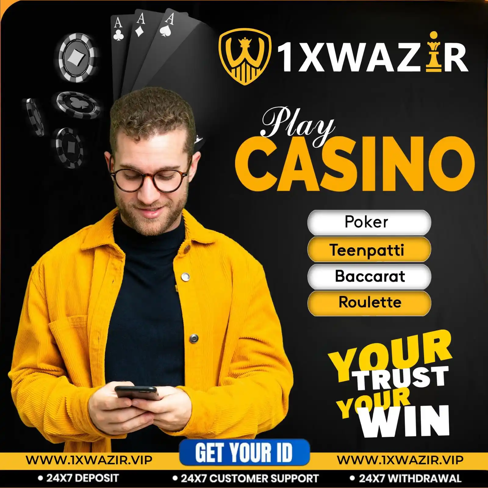 Image from Who Cares?: *Casino Khelo Aur Paisa Kamao...* India Ka Biggest Casino Milega Sirf...
