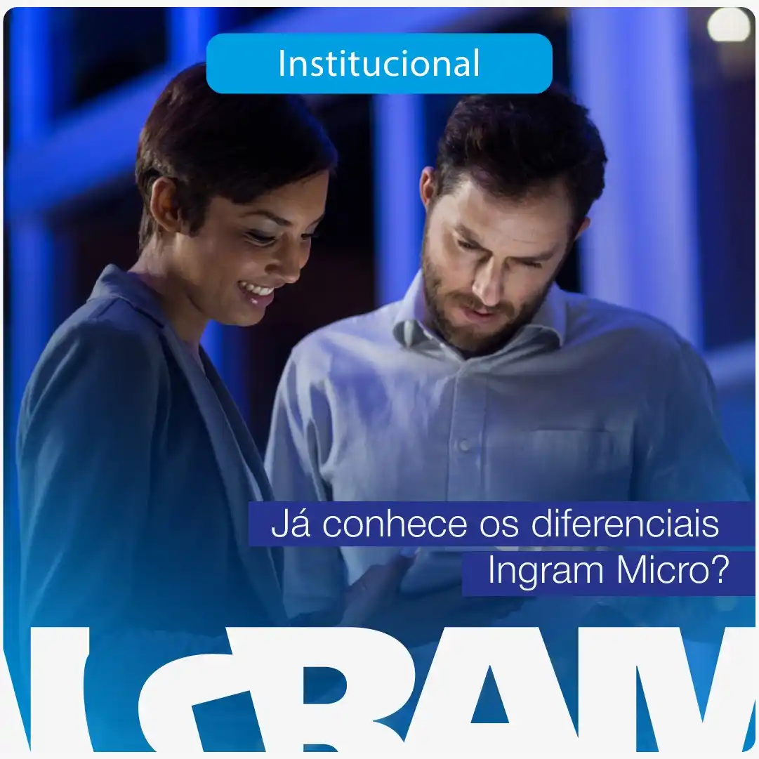 Image from Ingram Micro Brasil: Com mais de 185 mil provedores de soluções ao redor do mundo, a Ingram...