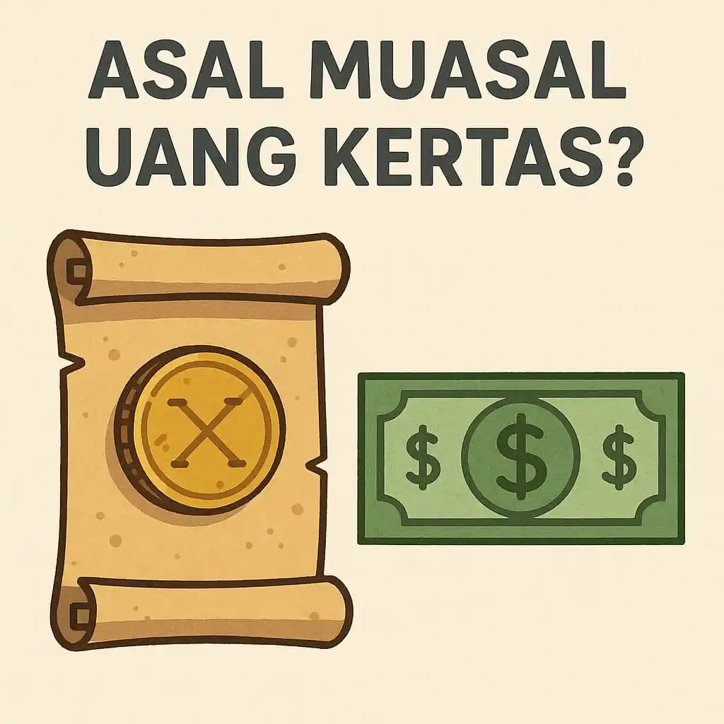 Image from Belajar | Pengetahuan Umum ๐ฌ๐: *DARI MANA ASAL USUL UANG KERTAS?๐ค* โโโโโโโโโโโโโโโโโโโโ Zaman sekara...