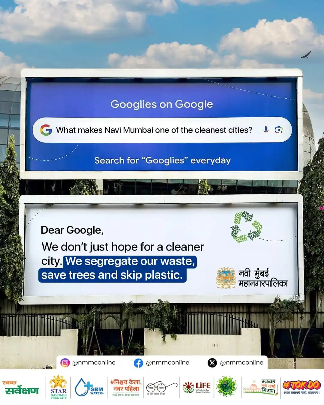Image from NMMC OFFICIAL: Dear Google, cleanliness isn’t just a search result — it’s how we liv...