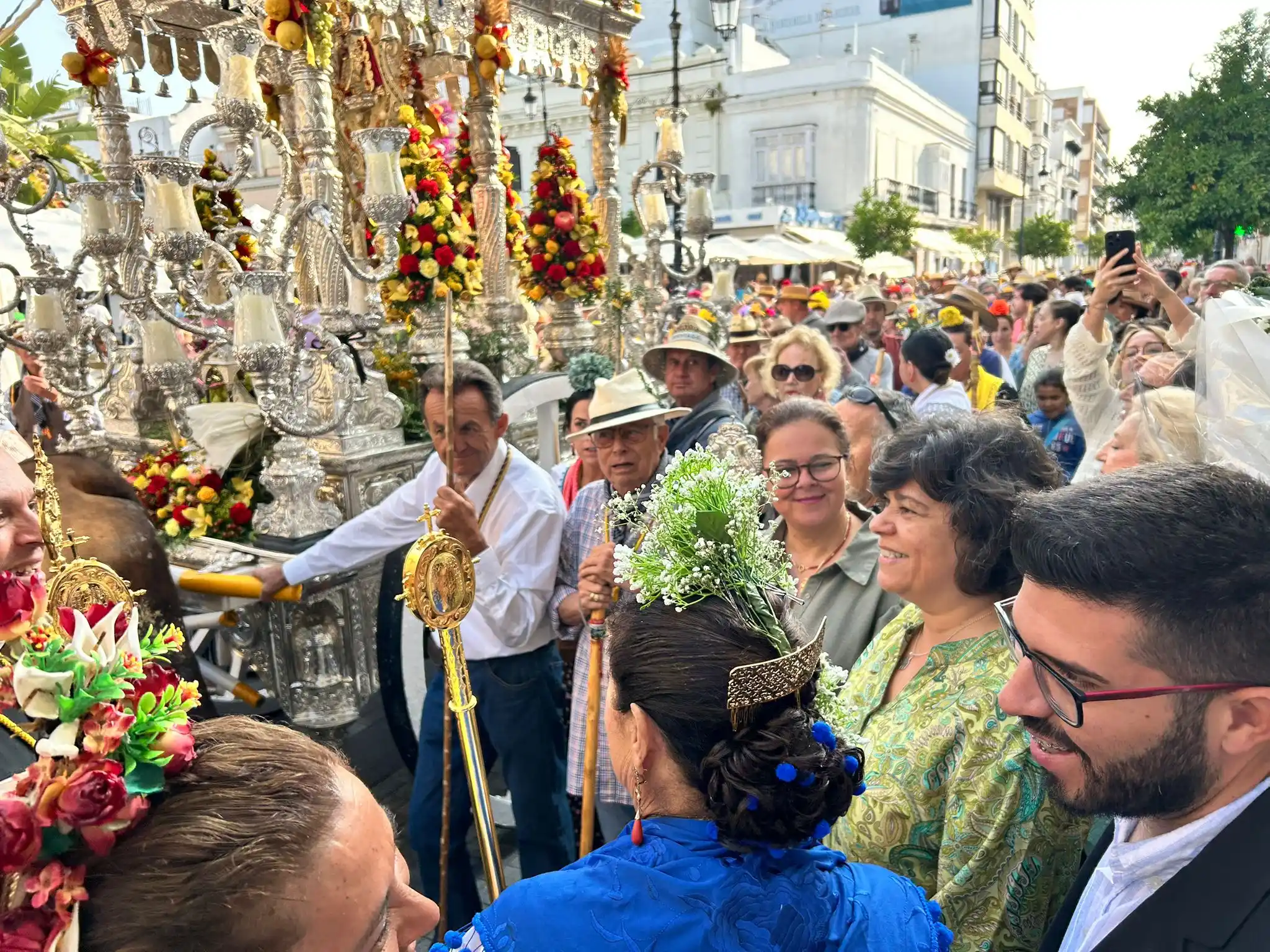Image from Carmen Álvarez 🔻: ❤️En nombre de todos los sanluqueños y sanluqueñas, acabo de expresar ...
