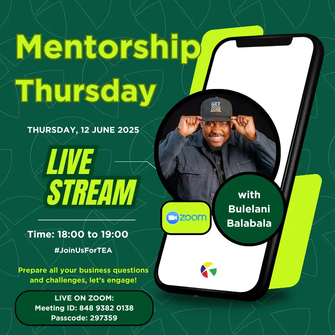 Image from Township Entrepreneur HUB: Feeling the Mid-Year Slump? Let’s Talk About It! Join us this Mentors...