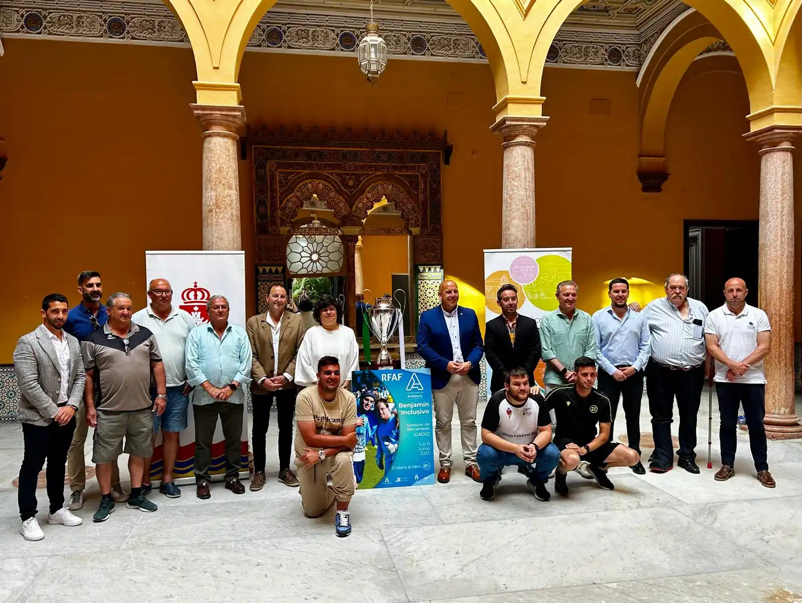 Image from Carmen Álvarez 🔻: ⚽Hoy se ha celebrado en el Palacio Municipal el sorteo del Campeonato ...