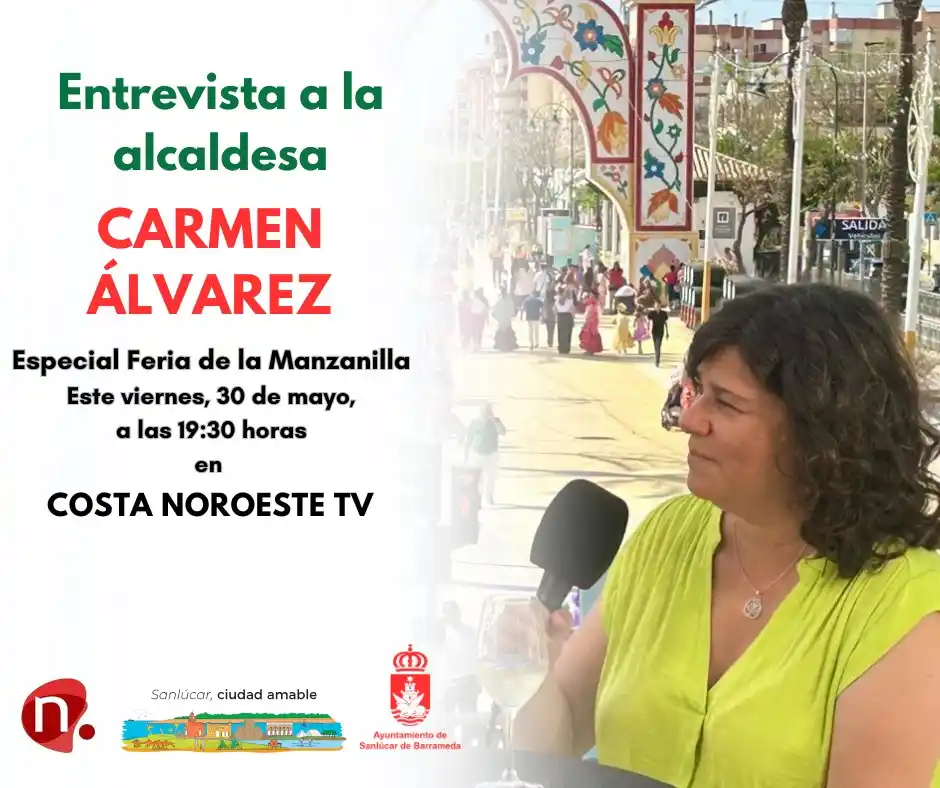 Image from Carmen Álvarez 🔻: 📺Hoy viernes 30 de mayo, a las 19:30 horas, entrevista en el programa...